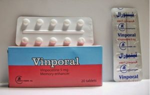 فينبورال اقراص لعلاج مشاكل الذاكرة وتحسن اداء المخ - Vinporal